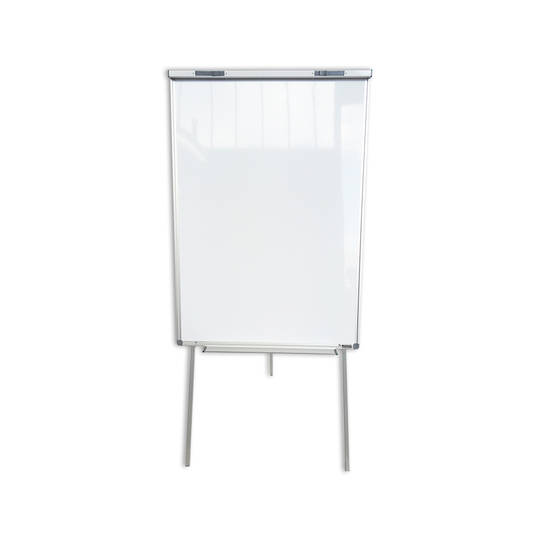 MAGNETIC WHITEBOARD | with FLIPCHART PAD | Adjustable Telescopic Legs